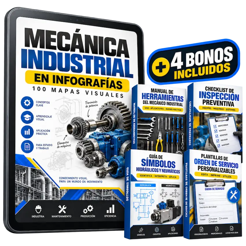 Mecánica Industrial en Infografías – Mockup